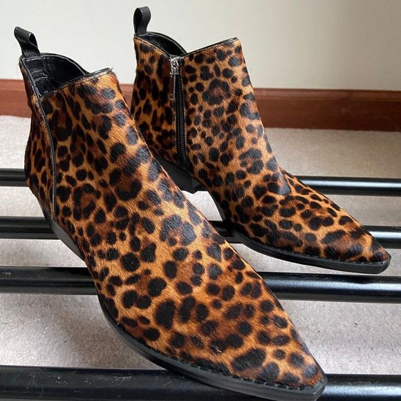 MARC FISHER LTD Obrraly Calf Hair Boots - NEW NWOB - Picture 3 of 8